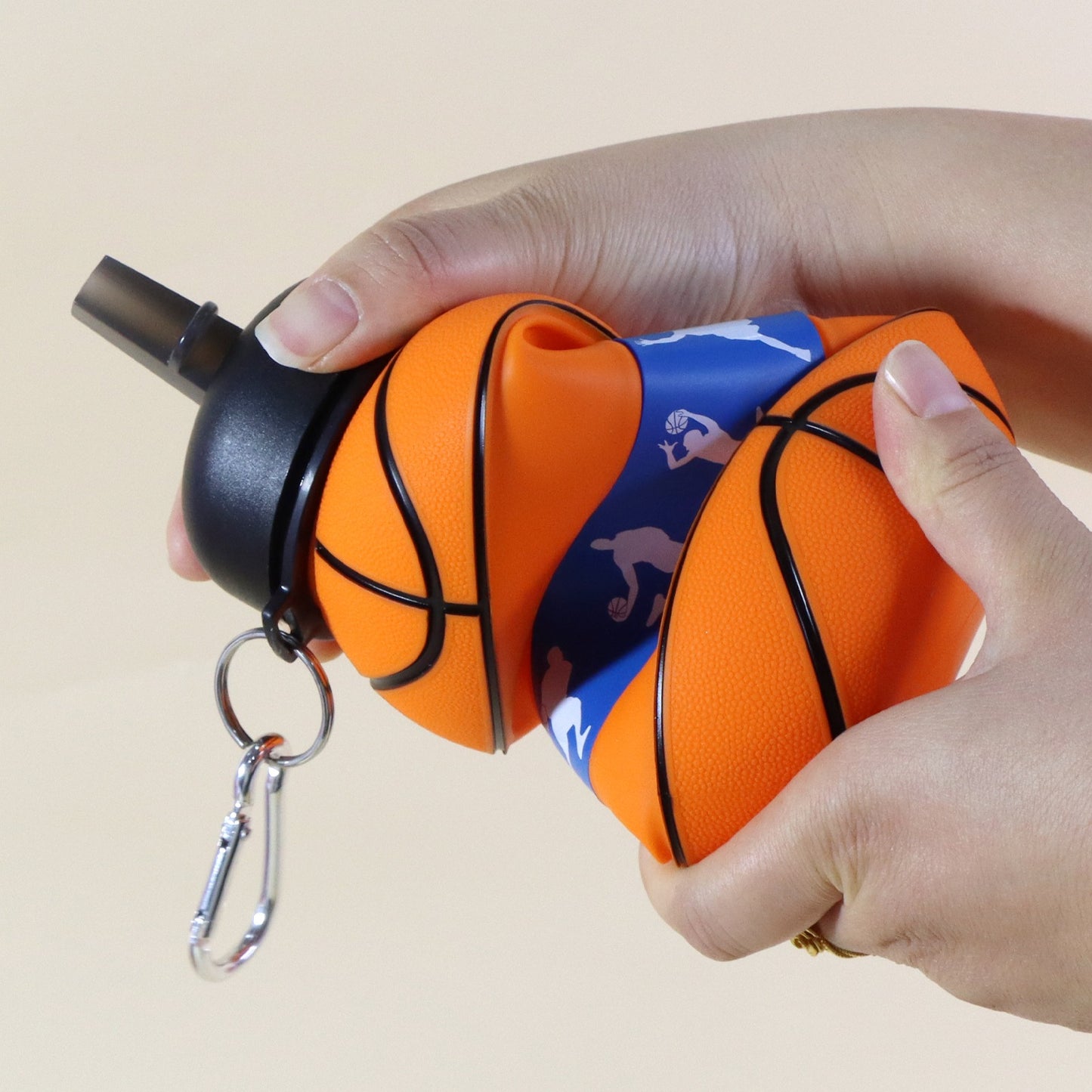 Basketbal Drinkfles Oranje (1000ML)